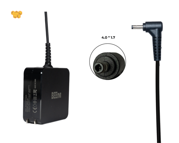 Cargador BEEna para portatil Lenovo 20V 2,25A 4.0*1.7 45W BEEna - Image 2