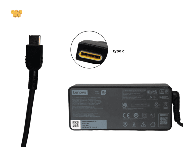 Cargador LENOVO ORIGINAL para portatil TIPO C  65W - Image 2