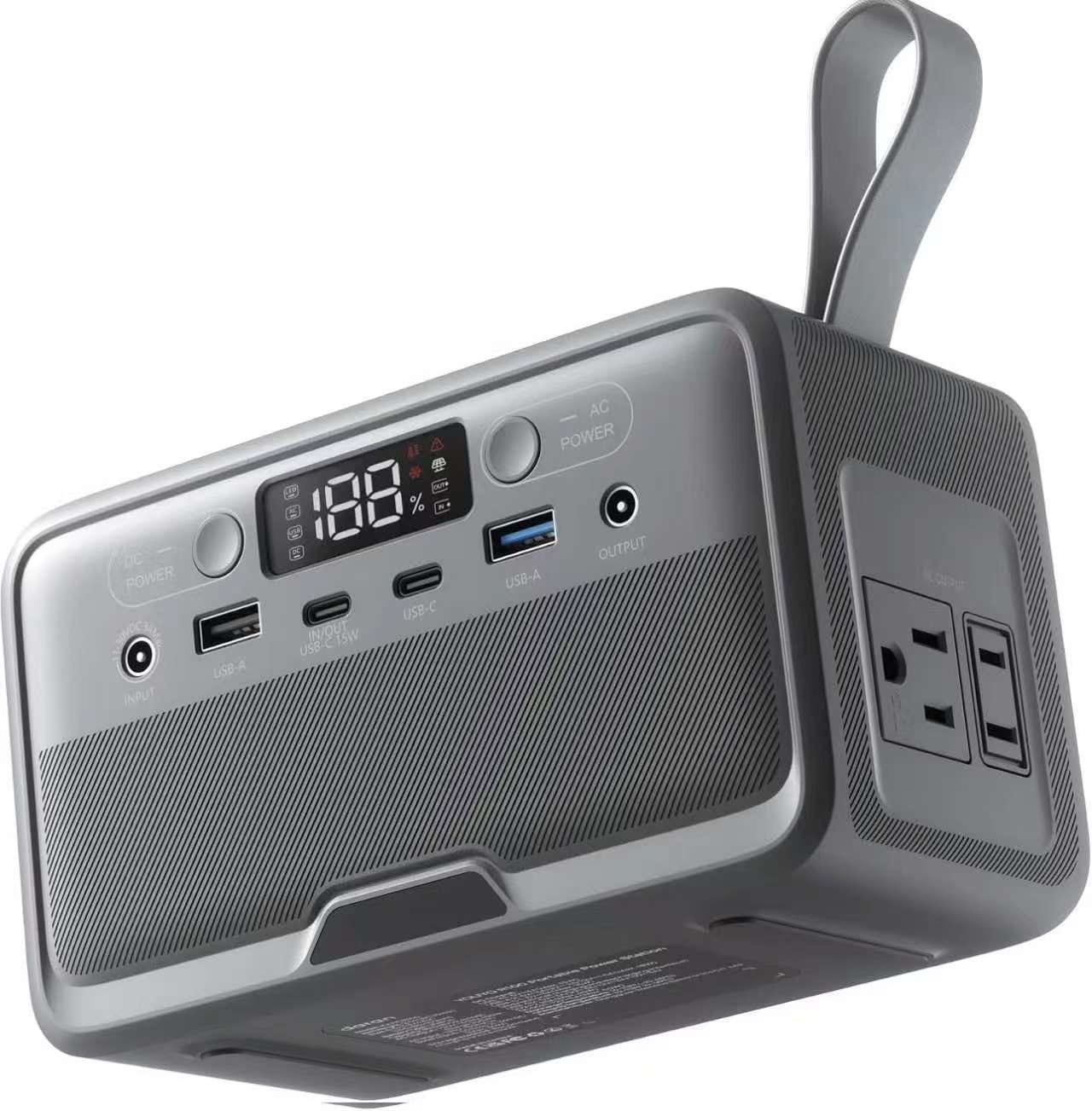 Power bank portátil 89.6Wh con 2 tomas AC